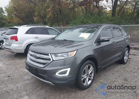 2017 Ford Edge Titanium z USA, uszkodzony, nr VIN 2FMPK4K93HBB69575